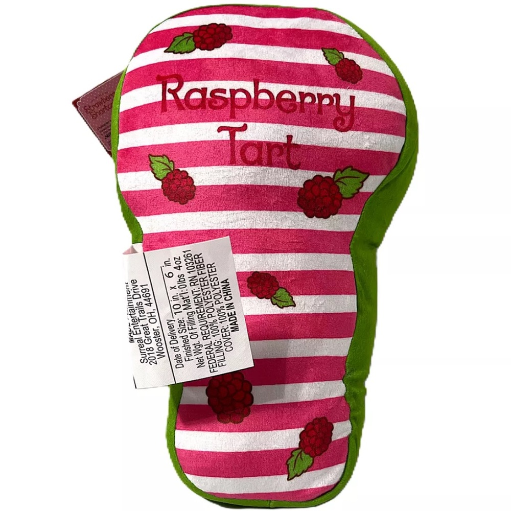 NWT STRAWBERRY SHORTCAKE Raspberry Tart plush pillow - Picture 2 of 7